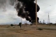 مجموعه 167 شرکت نفت گچساران آتش گرفت