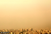 زمان آلودگی هوای تهران مشخص شد + نقشه