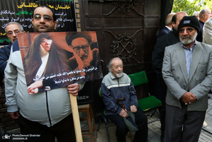 مراسم تشییع مرحوم اعظم طالقانی-2