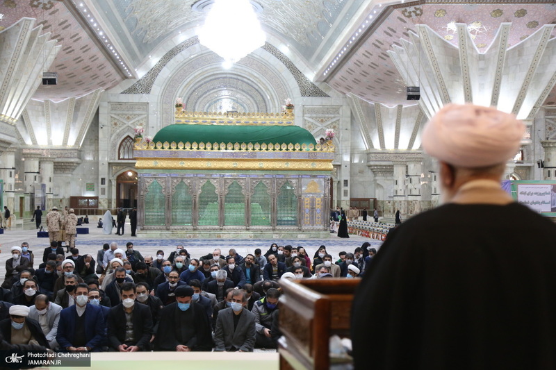 تجدید میثاق دبیرکل و کارکنان مجمع جهانی اهل بیت (ع) با آرمان های امام خمینی (س)‎‎