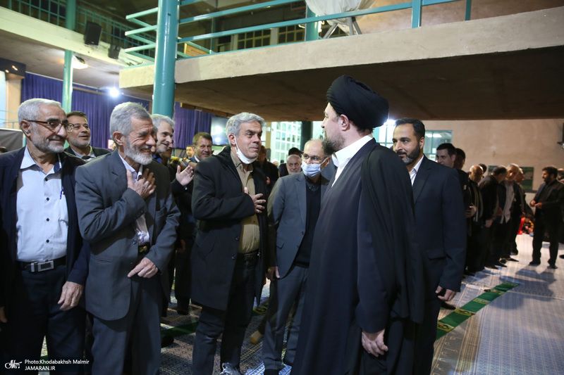 دیدار جمعی از پیشکسوتان سپاه جماران با سید حسن خمینی  1