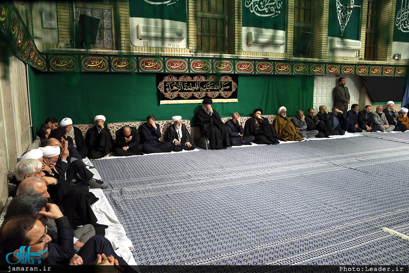 دومین شب عزاداری فاطمیه در حسینیه امام خمینی