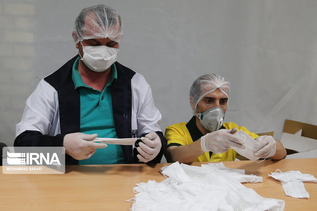 خیران کامیارانی امکان ساخت پنج هزار ماسک بهداشتی را فراهم کردند