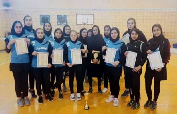 تیم والیبال دختران گناوه به مسابقات نوجوانان کشور راه یافت