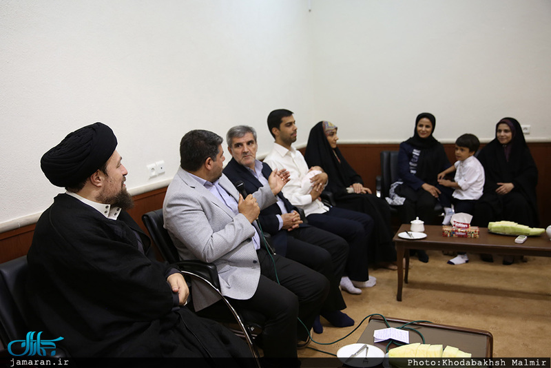 دیدار صمیمانه ملی پوشان تیم تیر اندازی اعزامی به مسابقان آسیایی با سید حسن خمینی