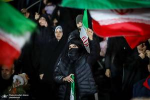 چهل و یکمین شب اجتماع پر شور مردم در شهرک ولیعصر (عج)