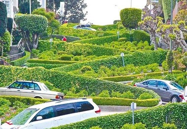 پرپیچ‌ترین خیابان جهان + عکس
