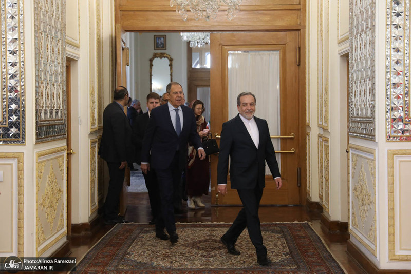 نشست خبری مشترک وزرای خارجه ایران و روسیه