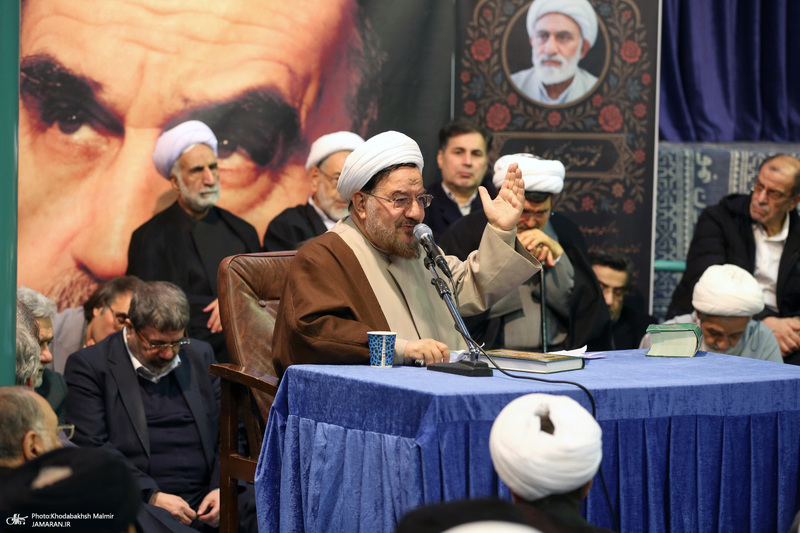 مراسم ختم مرحوم حجت الاسلام و المسلمین صالحی منش در حسینیه جماران