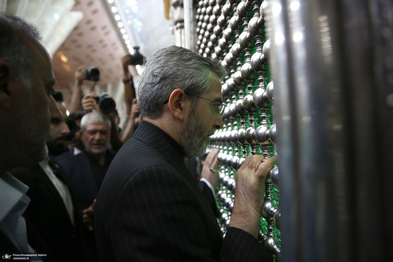 تجدید میثاق سرپرست و کارکنان وزارت خارجه با آرمان‌های امام راحل