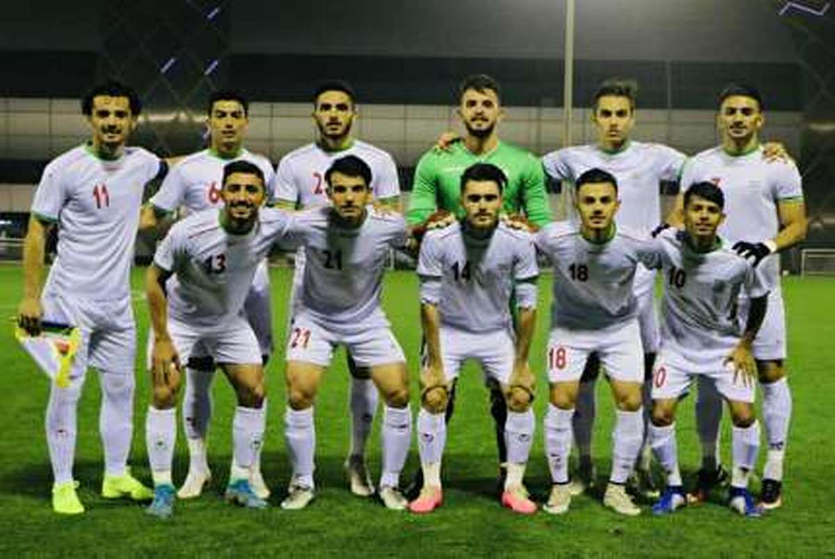 پیروزی تیم 10 نفره امید ایران مقابل قطر

