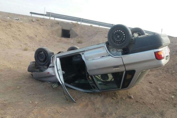 واژگونی پراید در جاده قزوین - الموت یک کشته به همراه داشت