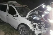 واژگونی خودرو در آزاد راه تهران- قم/راننده ساندرو فوت کرد
