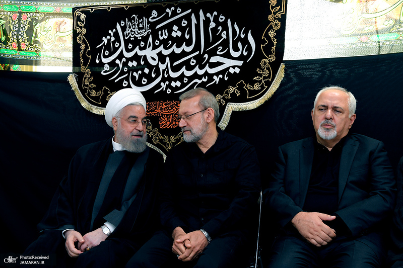 دومین روز مراسم عزاداری حضرت اباعبدالله الحسین (ع) در دفتر حسن روحانی