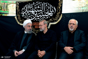 دومین روز مراسم عزاداری حضرت اباعبدالله الحسین (ع) در دفتر حسن روحانی