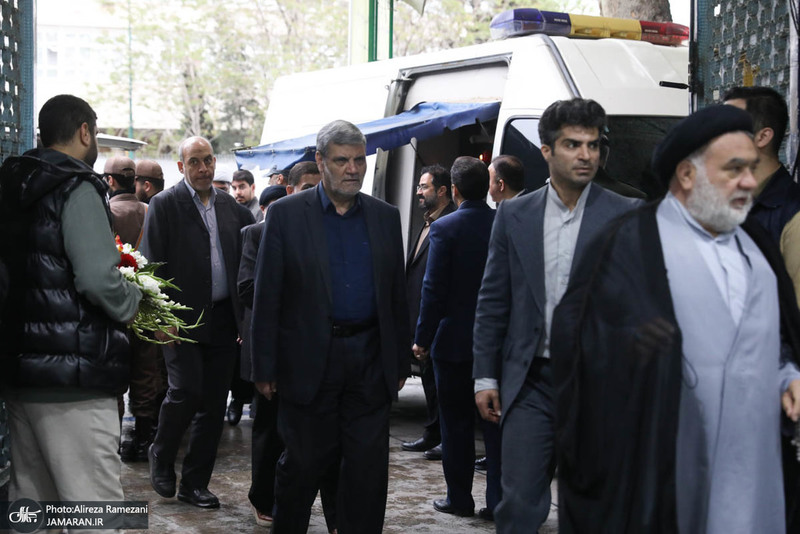 مراسم تشییع مرحوم حجت الاسلام و المسلمین حسینعلی نیری