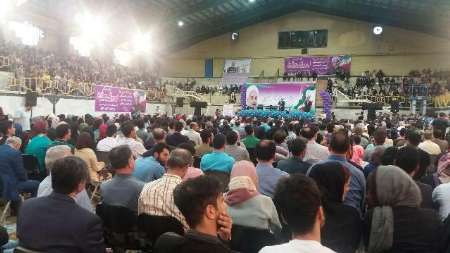 برگزاری جشن پیروزی دکتر حسن روحانی در بابل