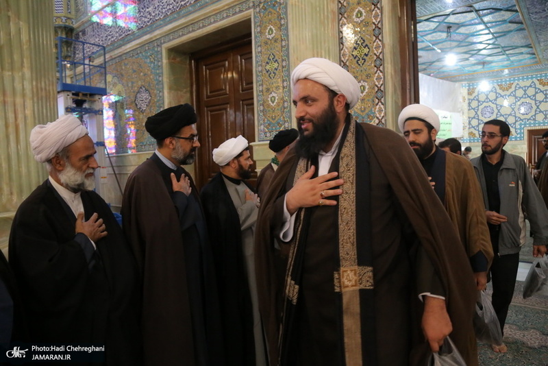 مراسم تشییع و خاکسپاری مرحوم آیت الله قاضی زاده اراکی(ره)