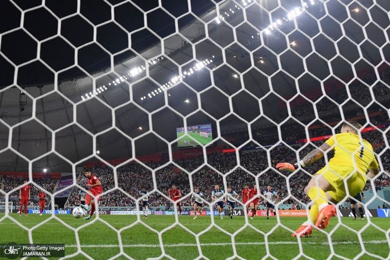 منتخب تصاویر  دیدار ایران و انگلیس در جام جهانی 2022