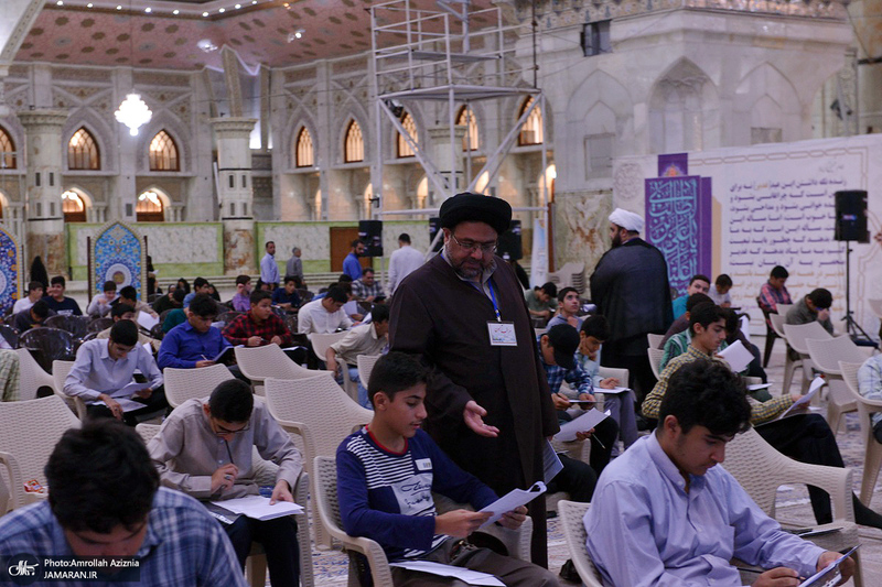 آزمون ورودی حوزه علمیه استان تهران در حرم امام خمینی (س)
