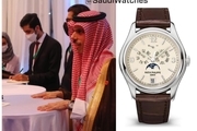 عکس/ ساعت طلای وزیر خارجه عربستان انتقادبرانگیز شد
