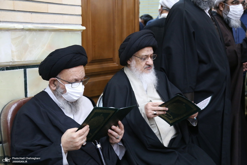 مراسم بزرگداشت همسر مرحوم آیت الله العظمی فاضل لنکرانی (ره)