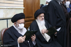 مراسم بزرگداشت همسر مرحوم آیت الله العظمی فاضل لنکرانی (ره)