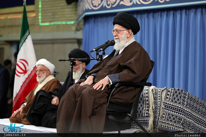 دیدار مسئولان نظام و سفرای کشورهای اسلامی با رهبر معظم انقلاب