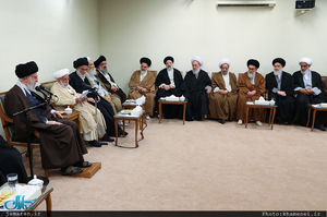 دیدار رئیس و اعضای مجلس خبرگان رهبری با رهبر معظم انقلاب 