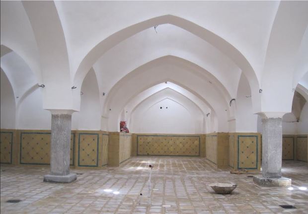 'حمام تاریخی شیخ صفی' در مبارکه مرمت شد