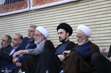 مراسم سی و هفتمین سالگرد بزرگداشت امام خمینی (س) در روستای خیارج استان قزوین 