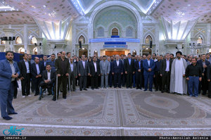 تجدید میثاق رئیس و کارکنان سازمان تامین اجتماعی با آرمان های حضرت امام خمینی(س) 