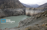 سد کرج در آستانه خشک شدن (6)