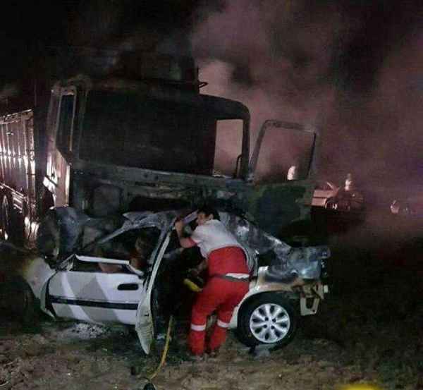3 کشته بر اثر تصادف در محور دیلم - خوزستان