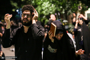 احیای شب بیست و یکم ماه مبارک رمضان در دانشگاه تهران