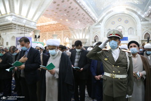 تجدید میثاق دبیرکل و کارکنان مجمع جهانی اهل بیت (ع) با آرمان های امام خمینی (س)‎‎