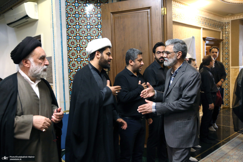 مراسم بزرگداشت محمد علی جماعتی در حسینیه شماره 2 جماران - 1