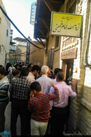 بازدید زائران ایرانی و غیر ایرانی عتبات از بیت حضرت امام در نجف