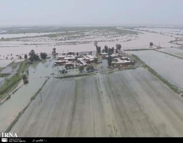 سیلاب 16 هزار میلیارد ریال به کشت و صنعت دهخدا خسارت زد