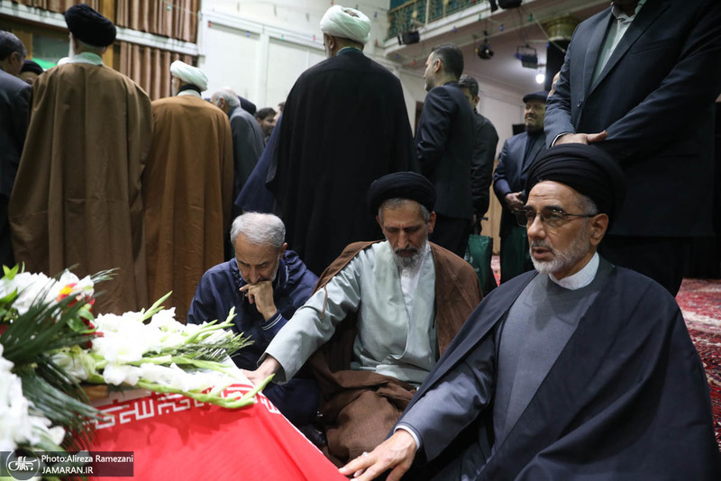 مراسم تشییع مرحوم حجت الاسلام و المسلمین حسینعلی نیری
