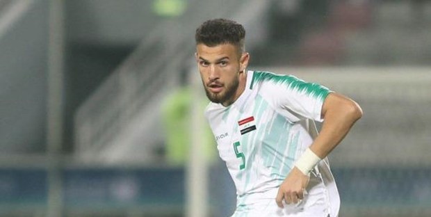 مجوز حضور مدافع عراق مقابل ایران صادر نشد+عکس
