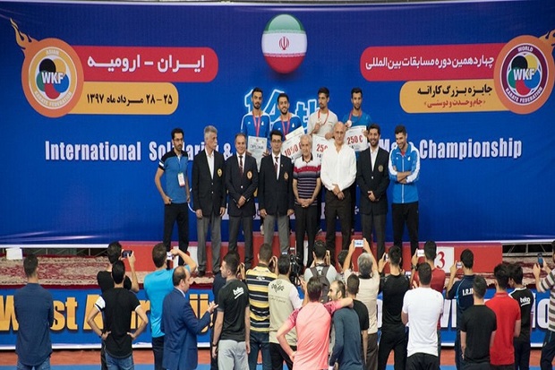 ایران قهرمان جام کاراته بین المللی وحدت و دوستی ارومیه شد
