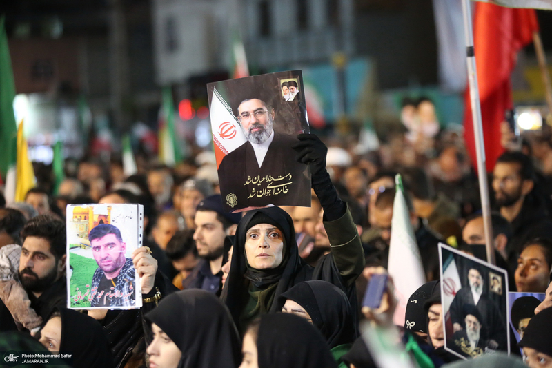 سی و نهمین شب اجتماع پرشور مردم در رباط کریم