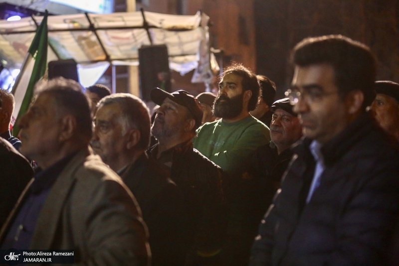 چهل و نهمین شب اجتماع پر شور مردم در لواسان