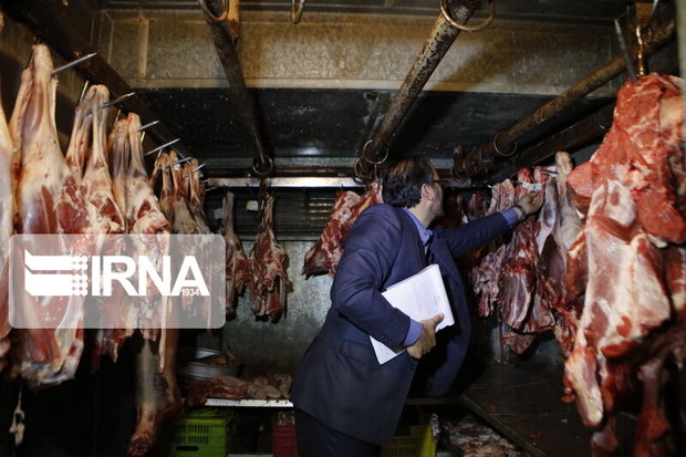 ۱۷ تن گوشت فاسد در شهرستان ری معدوم شد