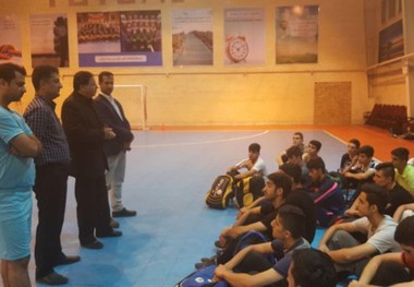 حضور ساکت در تیم ملی جوانان + عکس
