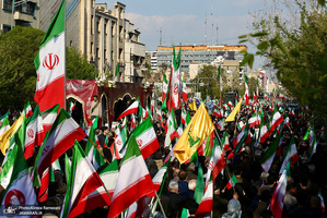 مراسم تشییع پیکر سردار دریابان پاسدار، شهید علیرضا تنگسیری، فرمانده نیروی دریایی سپاه و جمعی از شهدای والامقام