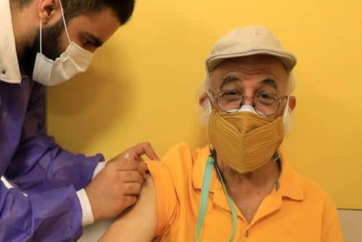 فریدون جیرانی و چند هنرمند سرشناس واکسینه شدند+عکس
