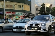 خودروی شاسی بلند با پوشش استتاری در تهران+ تصاویر