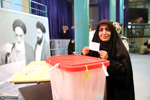 مرحله دوم انتخابات ریاست جمهوری چهاردهم در حسینیه جماران - 8
